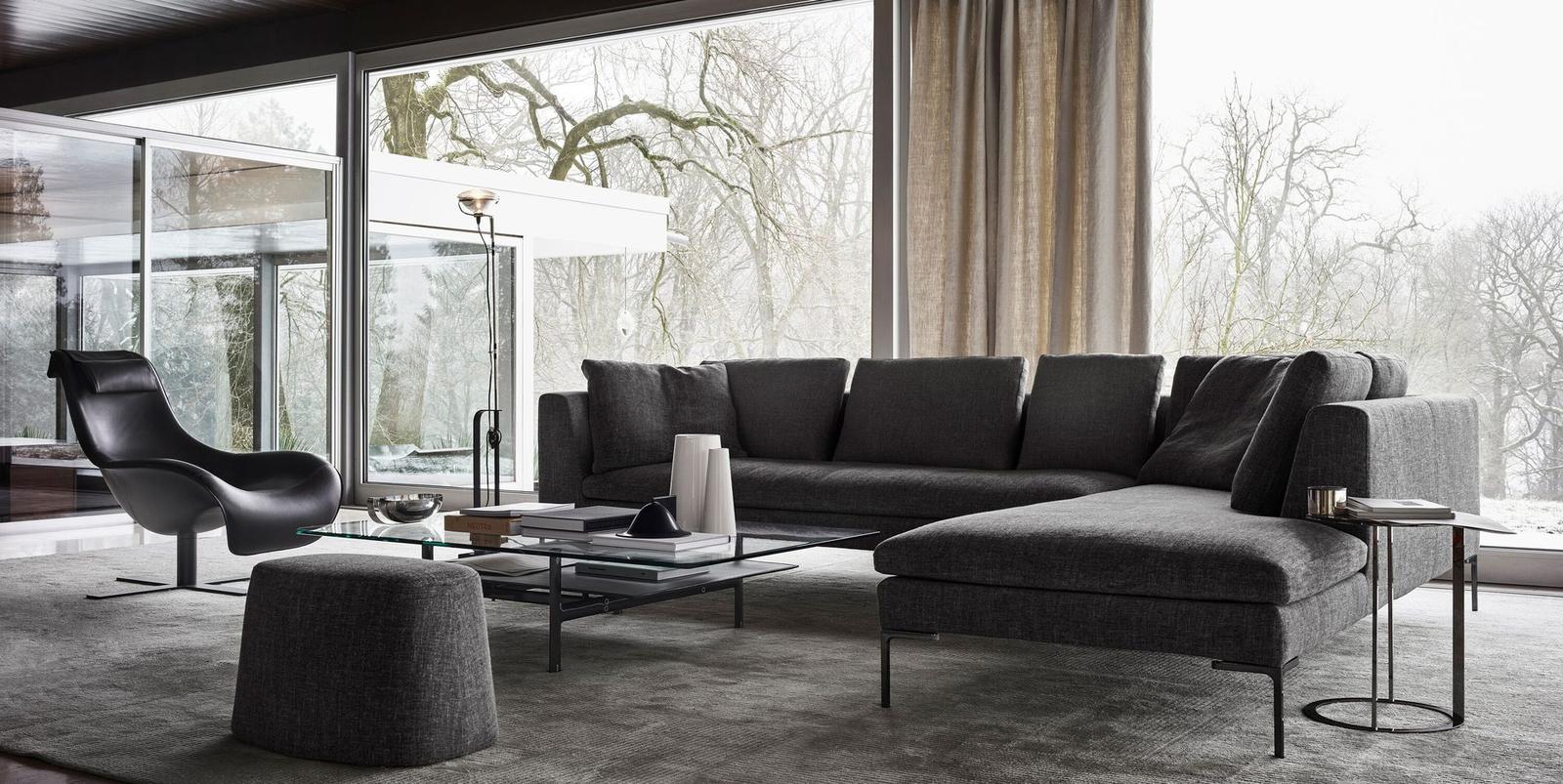 B&B Italia, Charles sofa by Antonio Citterio